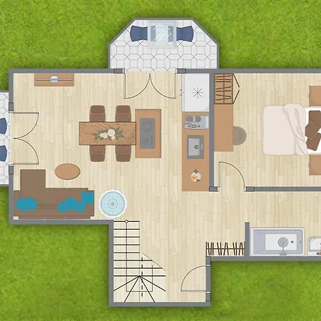 Apartmán Am Ziel